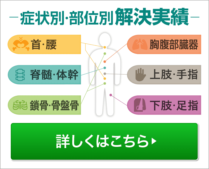 症状別・部位別解決実績