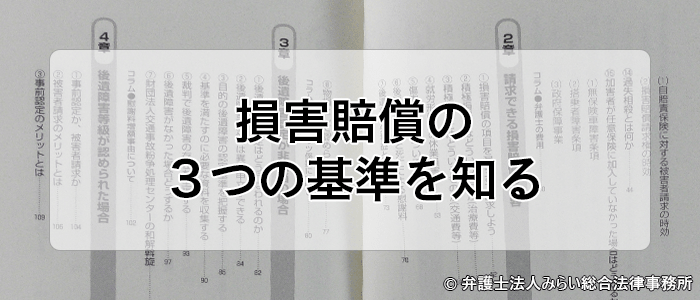 基準を知ってから示談