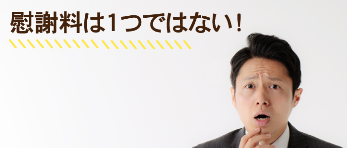 慰謝料は１つではない